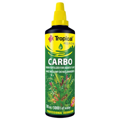 TROPICAL Tropical Carbo 250ml 5.000l vízhez szén alapú műtrágya akváriumi növényeknek
