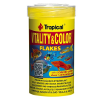 TROPICAL Vitality&Color 100ml/20g lemezes haltáp színélénkítő és vitalizáló hatással