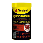 TROPICAL FD Blood Worms 100ml/7g liofilizált szúnyoglárva hüllőknek és kétéltűeknek
