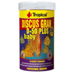 TROPICAL Discus Gran D-50 Plus Baby 100ml/52g granulált haltáp diszkoszhalaknak