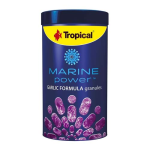 TROPICAL Marine Power Garlic Formula 250ml/150g granulált haltáp fokhagymával mindenevő tengeri halaknak