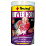 TROPICAL Flower Horn Adult Pellet 1000ml/380g színfokozó haltáp Flowerhorn és egyéb sügérek számára