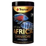 TROPICAL Africa Carnivore M 250ml/130g haleledel mindenevő afrikai halak számára