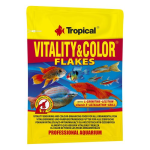 TROPICAL Vitality&Color 12g lemezes haltáp színélénkítő és vitalizáló hatással