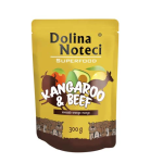 DOLINA NOTECI SUPERFOOD 300g kenguru és marhahús kutyáknak 80% hús