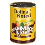 DOLINA NOTECI SUPERFOOD 400g kenguru és marhahús kutyáknak 80% hús