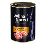 DOLINA NOTECI PREMIUM 400g kacsában gazdag macskatáp