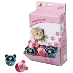 EBI CAT PLAY ANIMAL HEAD ROLLER 5cm 1db