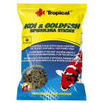 TROPICAL Koi&Goldfish Spirulina Sticks 1l/90g víz felszínén úszó táp tavi halaknak