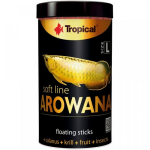 TROPICAL Arowana L 100ml/32g puha lebegő pálcikás haltáp fiatal arowana halaknak