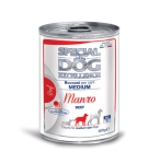 MONGE SPECIAL DOG EXCELLENCE  MEDIUM ADULT marha darabkák 400g konzerv