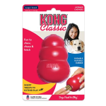 KONG Classic gumijáték kutyáknak L 11x7x7cm piros