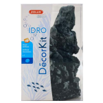 ZOLUX  Dekoráció akváriumba IDRO KIT BLACK STONE M 15x12x20cm