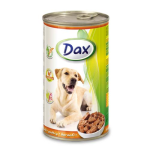 DAX kutyakonzerv 1240g baromfival