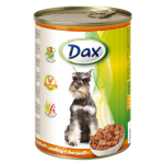 DAX konzerv kutyáknak 415g baromfival