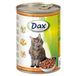 DAX konzerv macskáknak 415g csirkés