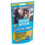 RENO Snack Crunchy Pillows 60g csirkében gazdag friss sajt töltelékkel kutyáknak
