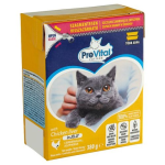 PreVital Tetra Pack falatkák macskáknak csirkemájjal aszpikban 380g
