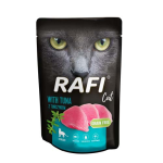 RAFI Cat Sterilized Grain Free - Gluténmentes tonhalas alutasak ivartalanított macskáknak 100g
