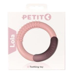 EBI PETIT LOLA Rágóka kölyök és felnőtt kistestű kutyák számára rózsaszín karika10x10cm