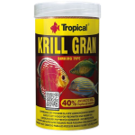 TROPICAL Krill Gran 250ml/135g többösszetevős színfokozó haltáp merülő granulátum formájában