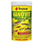 TROPICAL Nanovit Granulat 250ml/175g granulált haltáp apró akváriumi halaknak