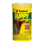 TROPICAL Guppy 100ml/20g alapeledel guppiknak