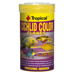TROPICAL Cichlid Color 100ml/20g magas fehérje tartalmú alapeledel sügéreknek