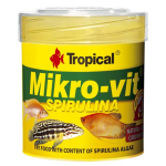TROPICAL Mikro-vit Spirulina 50ml/32g ivadék táp spirulinával