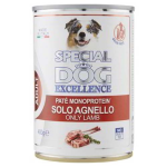 MONGE SPECIAL DOG EXCELLENCE pate MONOPROTEIN csak bárány 400g grain free konzerv