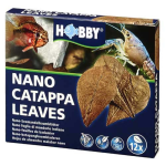 HOBBY Nano Catappa Leaves- 12 db Catappa (indiaimandula fa) levelek