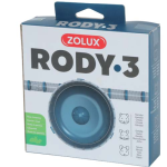 ZOLUX RODY3 beépíthető csendes hörcsög forgó kék