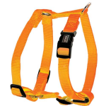 ZOLUX állítható kutyahám oldalsó csattal narancssárga 1,5CM (nyak 27-37cm / mellkas 40-43,5cm)