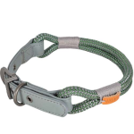 ZOLUX HYDEPARK állítható nyakörv fonott kötélből 1,1CM / 60CM zöld